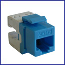 Cat 5e Jacks (snap-in) 180 Degree