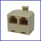 T-Adaptor 6 Conductor M/F/F
