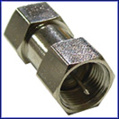 F Coupler Plug-Plug