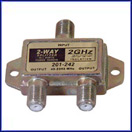 2-Way 2.4GHz 90dB Satellite-Splitter DC Passing