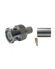 BNC Crimp On Connector - For RG6