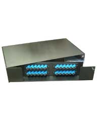 Multilink 24 Port Rack Mount Loaded w/ 12 MTRJ Couplers