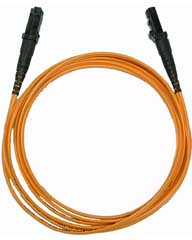 MTRJ-MTRJ Multimode Duplex Jumper - 1 Meter