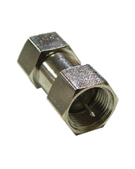 F Coupler Plug-Plug