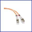 LC-LC Multimode Duplex Fiber Jumper Cables - 62.5/125