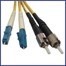 LC - ST Singlemode Duplex Fiber Jumper Cables