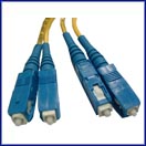 UPC SC - SC Singlemode Duplex Fiber Jumper Cables