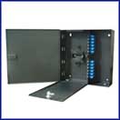 Multilink 24 Port Wall Mount Loaded w/ 24 ST Couplers