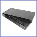 Multilink 1U 2 Panel Rack Mount Enclosure