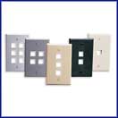 Quickport Wallplates - Single Gang