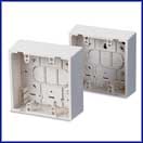 Dual Gang Surface Mount Box - 1.89" deep