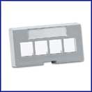 Modular Furniture Faceplate - 2 Port