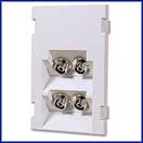 3 Unit High Duplex FC Ceramic 45 Degree Coupler