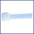 8" Cable Tie Clear - 100 Pack