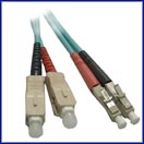 10 GIGABIT (GIG) Custom Multimode Fiber Jumper Cables LCSC