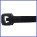 8" Cable Tie Black UV - 100 Pack