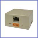 RJ48X Screw Terminal Surface Jack