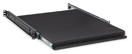 1U 20" Rack Mountable Sliding Shelf