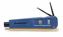 Platinum Tools 13309C Impact Punch Down Tool w/ NeverDull 66/110 Blade