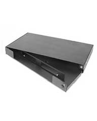 Multilink 1U 2 Panel Rack Mount Enclosure