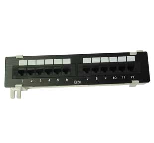 12 Port Cat 5e Patch Panel