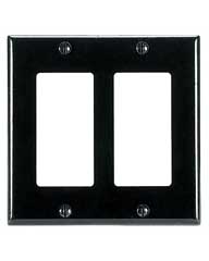 Decora Style Dual Gang Wallplate