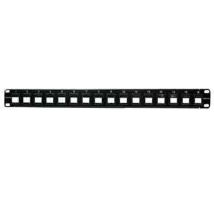 16 Port Blank Patch Panel