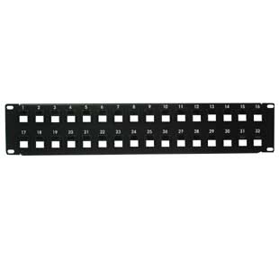 32 Port Blank Patch Panel