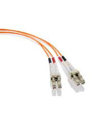 LC-LC Multimode Duplex Fiber Jumper Cables - 62.5/125