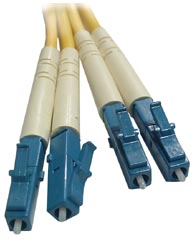 LC - LC Singlemode Duplex Fiber Jumper Cables