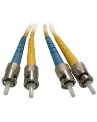 ST - ST Singlemode Duplex Fiber Jumper Cables