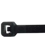 8" Cable Tie Black UV - 100 Pack