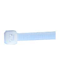 11" Cable Tie Clear  - 100 Pack