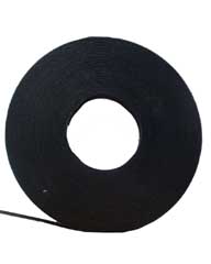 75 Ft. Velcro Cable Tie Wrap Roll  - Black