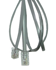 7 Ft. 4 Conductor Modular Line Cord- RJ11/RJ45