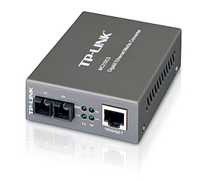 SC/RJ45 Single-Mode Gigabit Ethernet Media Converter