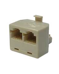 T-Adaptor 8 Conductor M/F/F