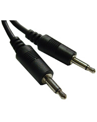 6´ 3.5mm Mono Plug to Plug