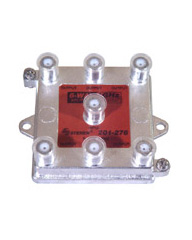 6-Way 1GHz 130dB F-Splitter