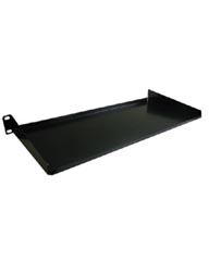 19"W x 10"D 1U Solid Utility Shelf