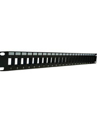 24 Port 1U High Density Blank Patch Panel