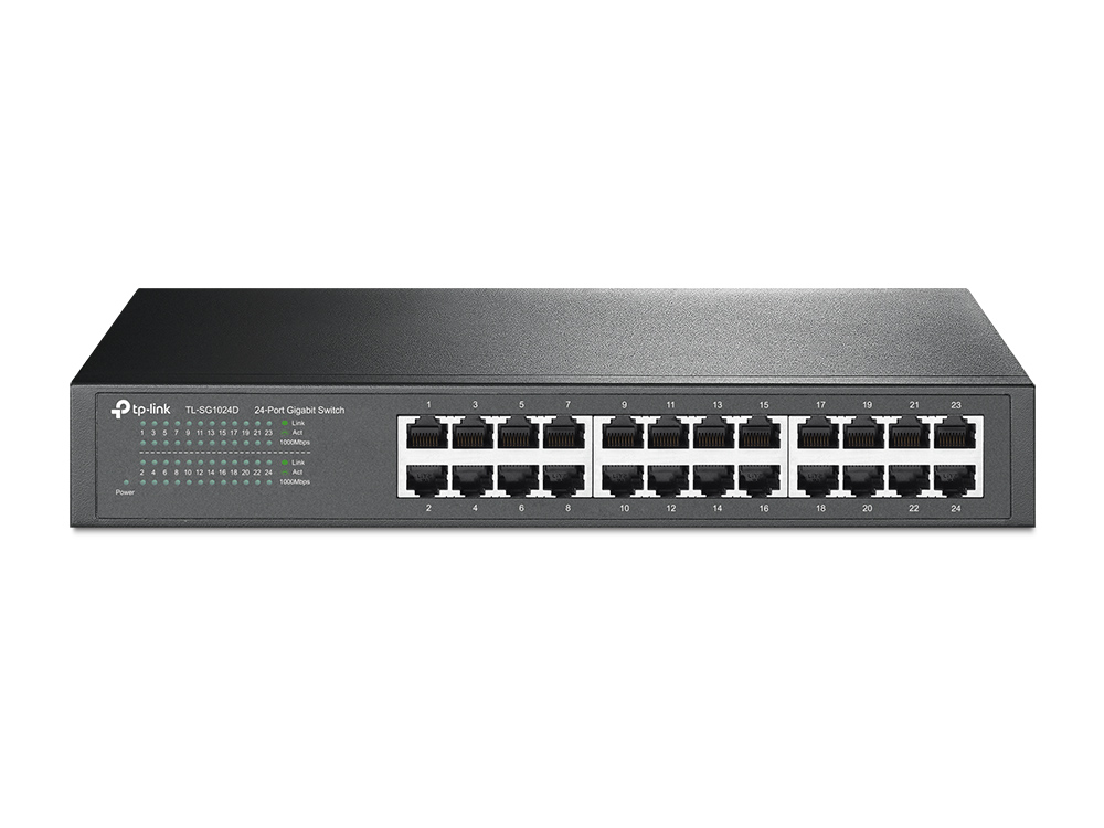 24-Port Gigabit Desktop/Rackmount Switch