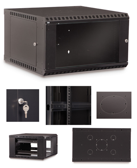 6U Fixed Wall Mount Cabinet