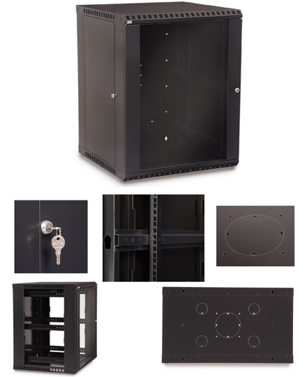 15U Fixed Wall Mount Cabinet Previous Up Next" 12U Fixed Wall Mount Cabinet